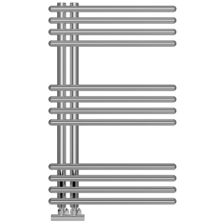Ajax Blundell Chrome 800 x 500mm Round Ladder Towel Warmer