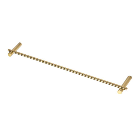 Ajax Bradley Brushed Brass 450mm Single Towel Rail