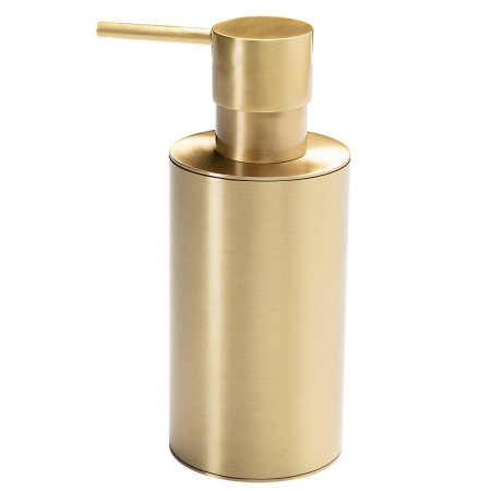 Ajax Bradley Brushed Brass Wall Mounted Soap Dispenser