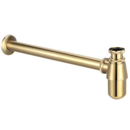 Ajax Brushed Brass Universal Bottle Trap