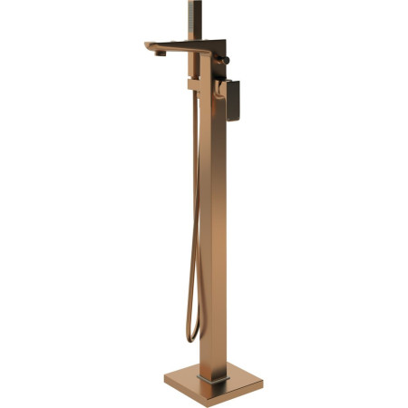 Ajax Burgh Brushed Bronze Floorstanding Bath Shower Mixer
