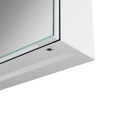 AJAX106296 Ajax Byland 600mm Double Door LED Mirror Cabinet Infrared Sensor