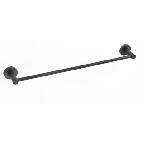 Ajax Cadney Matt Black 550mm Single Towel Rail