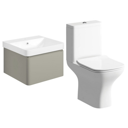 Ajax Caenby 500mm Matt Latte Bathroom Furniture Set