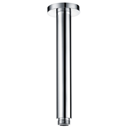 Ajax Chrome Round 180mm Ceiling Mounted Shower Arm