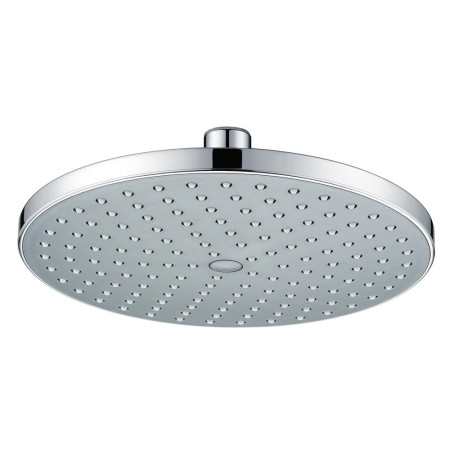 Ajax Chrome Rounded 200mm ABS Fixed Showerhead