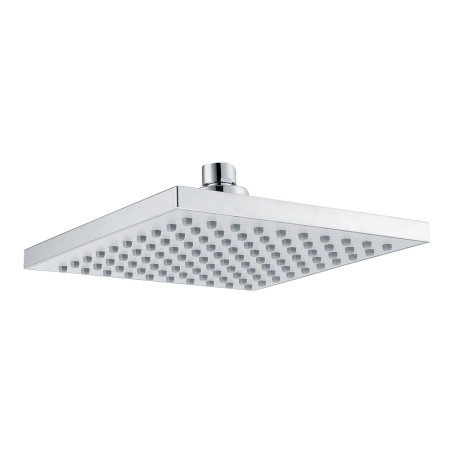 Ajax Hedon Chrome Squared 200mm ABS Fixed Shower Head