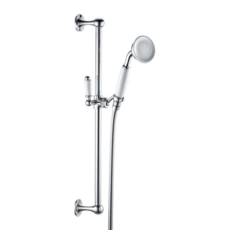 Ajax Chrome Traditional Slider Rail Kit and Handset