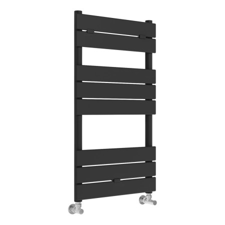 Ajax Dovedale Black 840 x 500mm Square Ladder Towel Warmer