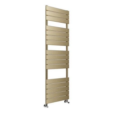 Ajax Dovedale Brushed Brass 1500 x 500mm Square Ladder Towel Warmer