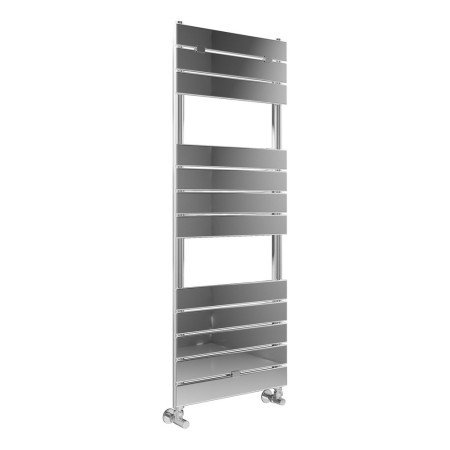 Ajax Dovedale Chrome 1200 x 500mm Square Ladder Towel Warmer