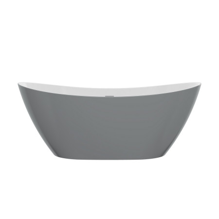 Ajax Dunholme 1700 x 780mm Grey Freestanding Bath