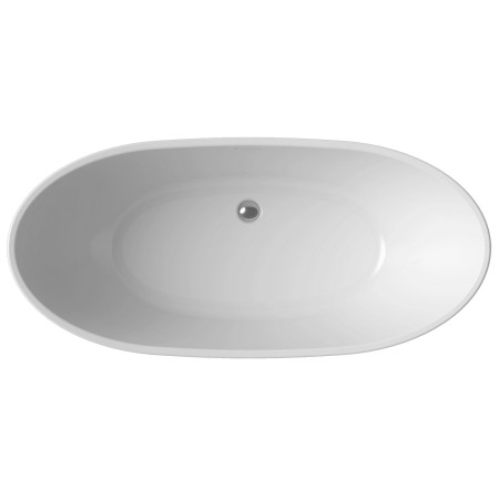 AJAX116165 Ajax Dunholme 1700 x 780mm Matt Latte Freestanding Bath Cut Out
