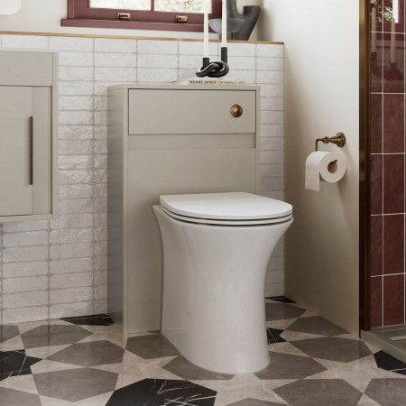 Ajax Elsham 500mm Matt Latte WC Unit
