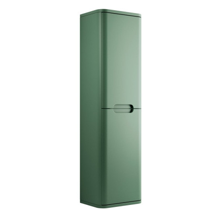 Ajax Ferriby 350mm Wall Hung Matt Sage Green Tall Storage Unit