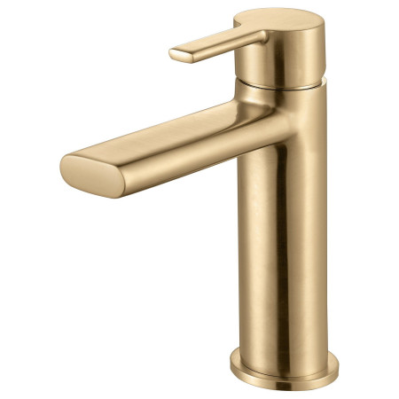Ajax Freshney Basin Mixer with Waste in Brushed Brass
