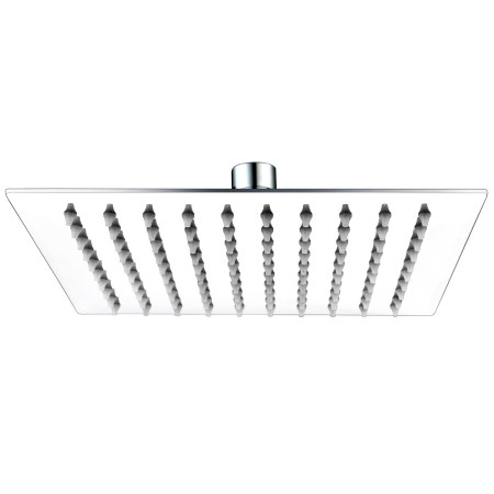 AJAX111599 Ajax Hedon Chrome Square Concealed Two Outlet Shower Set Fixed Shower Head