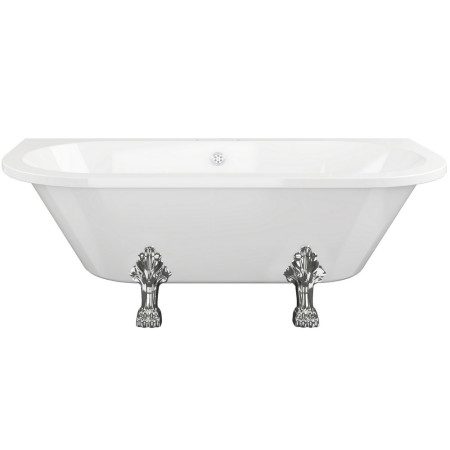 Ajax Hykeham 1700 x 800mm Back to Wall Freestanding Bath