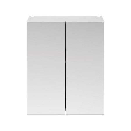Ajax Idon 600mm 2 Door Mirror Cabinet in Gloss White