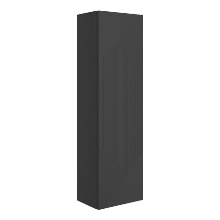 Ajax Irby Matt Graphite Grey 350mm Wall Hung Tall Storage Unit