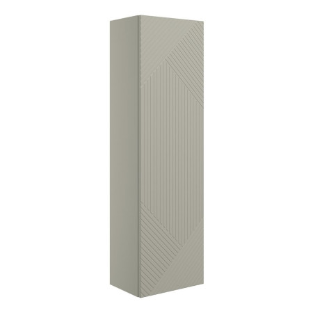Ajax Irby Matt Oat 350mm Wall Hung Tall Storage Unit