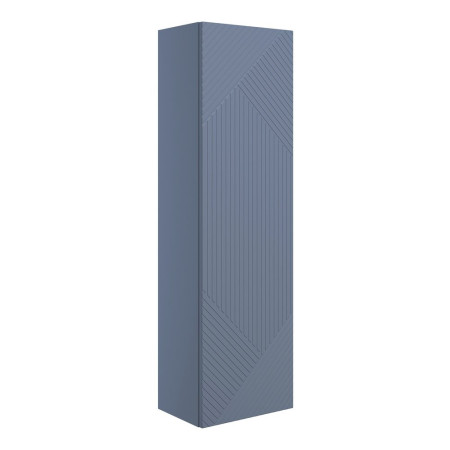 Ajax Irby Matt Smoke Blue 350mm Wall Hung Tall Storage Unit