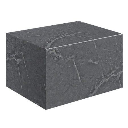 Ajax Kelsey Wall Hung 600mm Grey Marble Storage Drawer Unit