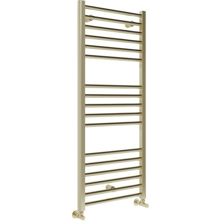 Ajax Kenwick Brushed Brass 1600 x 500mm Straight Towel Warmer