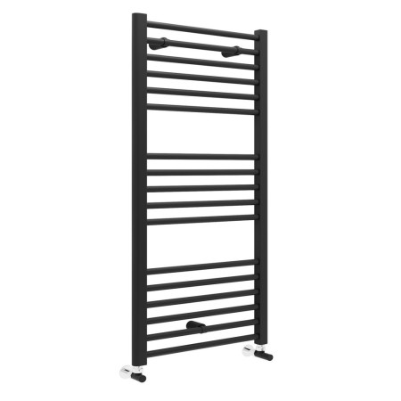 Ajax Kenwick Matt Black 1200 x 600mm Straight Towel Warmer
