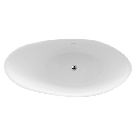 AJAX104116 Ajax Kyme 1500 x 720mm Freestanding Bath Top View