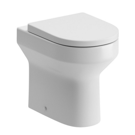 Ajax Limber Rimless Back to Wall Comfort Height WC with Soft Close Seat