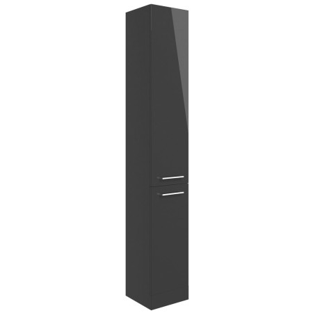 Ajax Manby 350mm Gloss Anthracite Floor Standing Tall Storage Unit