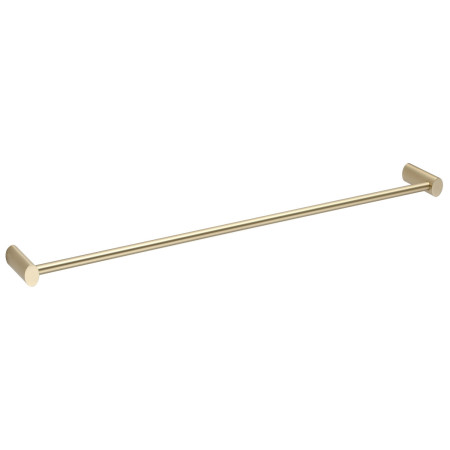 Ajax Manton Brushed Brass 600mm Single Towel Rail