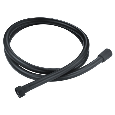Ajax Matt Black 1500mm PVC Shower Hose