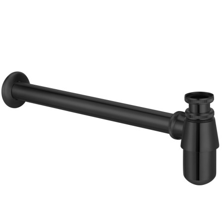 Ajax Matt Black Universal Bottle Trap