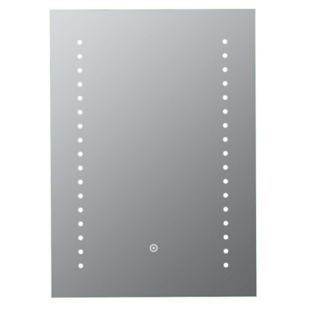 Ajax Oakwood 700 x 500mm Rectangular Front Lit LED Bathroom Mirror