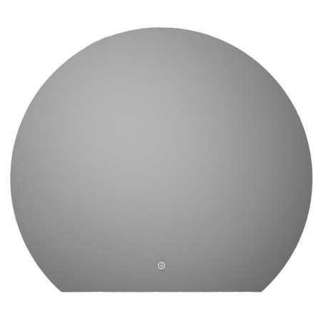 Ajax Osprey 800 x 700mm Round Back Lit LED Bathroom Mirror