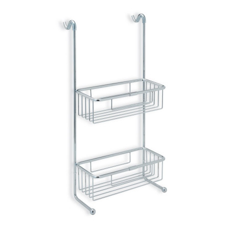 Ajax Riseholme Chrome Two Tier Shower Basket