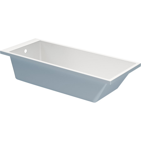 AJAX111370 Ajax Scampton 1700 x 700mm Square Thin Edge Single Ended Bath without Bath Panels