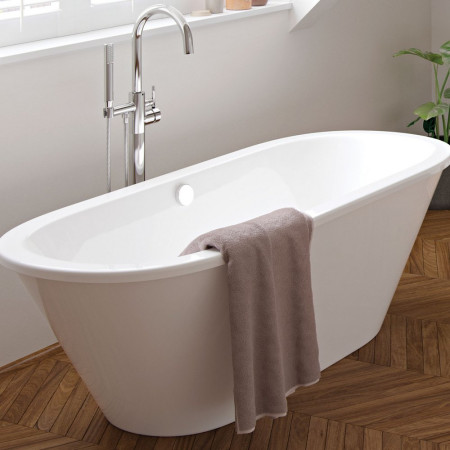 AJAX3320 Ajax Swanland 1700 x 755mm Freestanding Bath Lifestyle