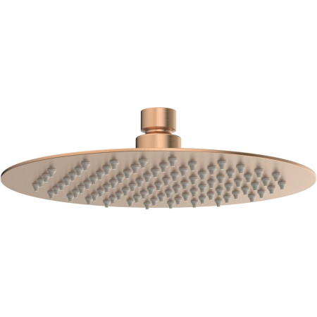 Ajax Thrunscoe Brushed Bronze 200mm Stainless Steel Shower Head