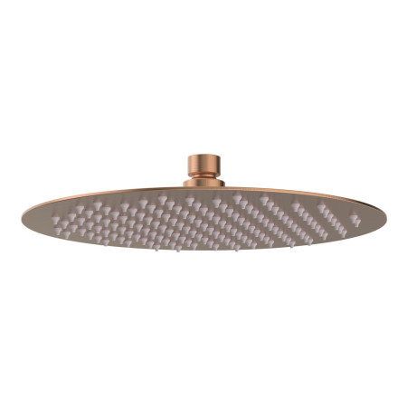 Ajax Thrunscoe Brushed Bronze 250mm Stainless Steel Shower Head