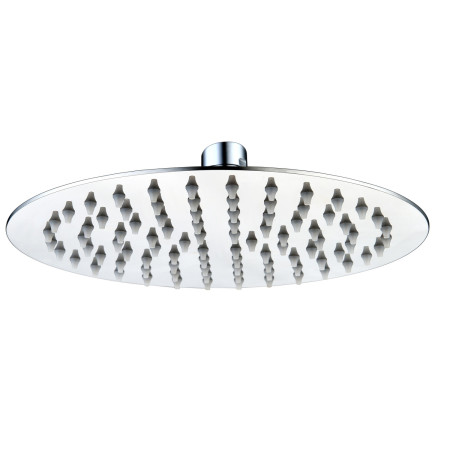 AJAX116244 Ajax Thrunscoe Chrome Thermostatic Shower Valve with Fixed Head and Handset Drench Head Design