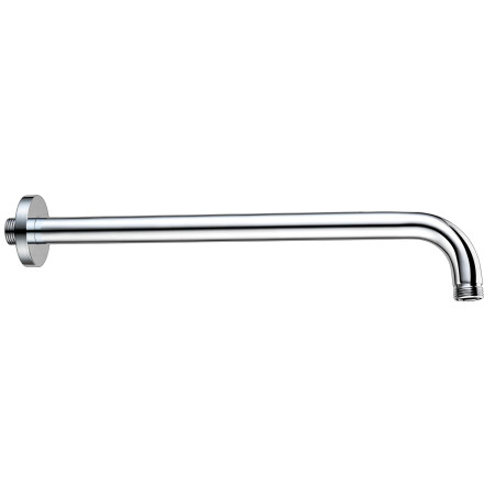 AJAX116244 Ajax Thrunscoe Chrome Thermostatic Shower Valve with Fixed Head and Handset Shower Arm Design