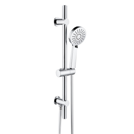 AJAX111583 Ajax Thrunscoe Round Shower Valve and Riser Kit in Chrome Adjustable Riser Kit