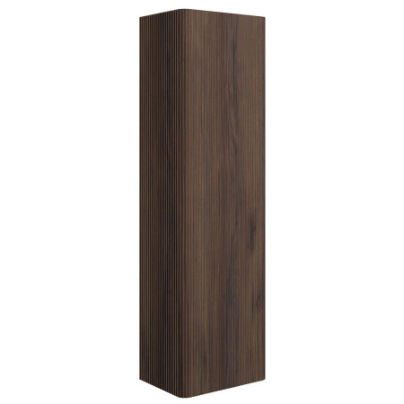 AJAX116060 Ajax Torrington 350mm Wall Hung Textured Walnut Tall Unit