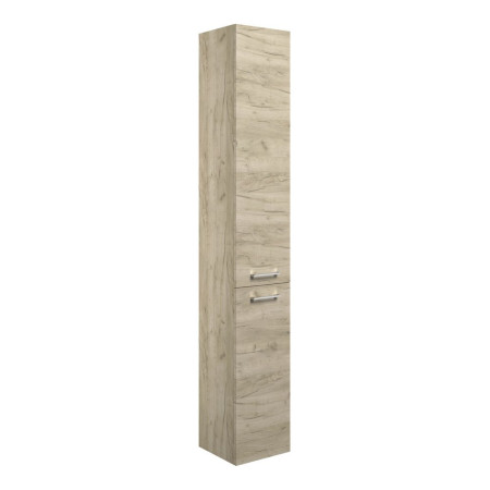Ajax Walesby Floor Standing 350mm Oak Tall Storage Unit