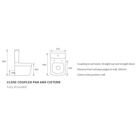 AJAX1889 Ajax Weelsby Rimless Close Coupled Closed Back Comfort Height WC and Seat (2)