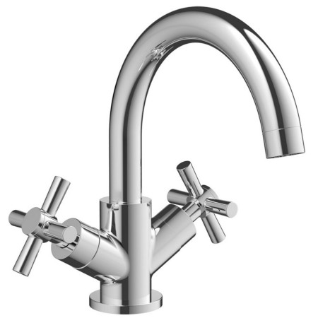 Ajax Wharfe Chrome Basin Mixer with Waste