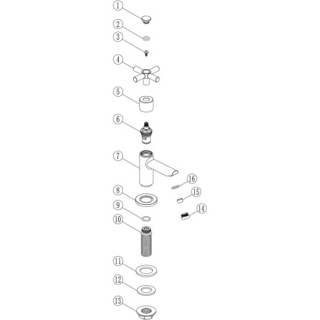 AJAX105763 Ajax Wharfe Chrome Basin Taps (2)